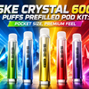 Ske Crystal 600 Puffs Prefilled Pod Kit: Pocket Size, Premium Feel - Wolfvapes.co.uk