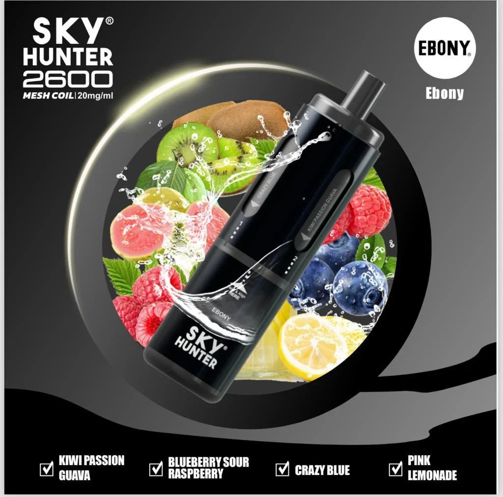 Sky Hunter 2600 Puffs: Compact and Efficient Vaping