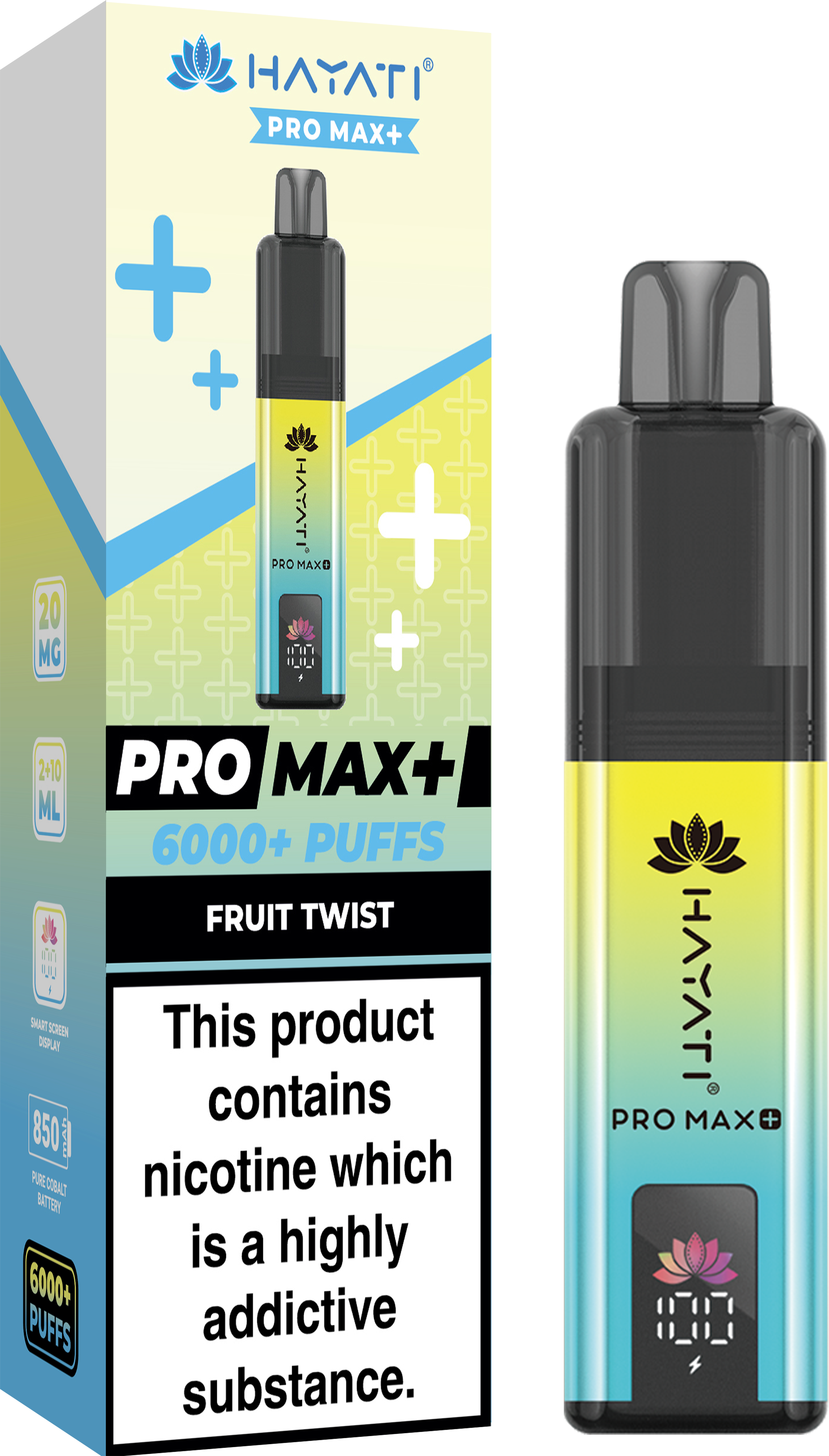 buy Hayati Crystal Pro Max+ 6000 Vape Kit Box of 10 at Wolfvapes.co.uk buy Hayati Crystal Pro Max+ 6000 Vape Kit Box of 10 at Wolfvapes.co.uk