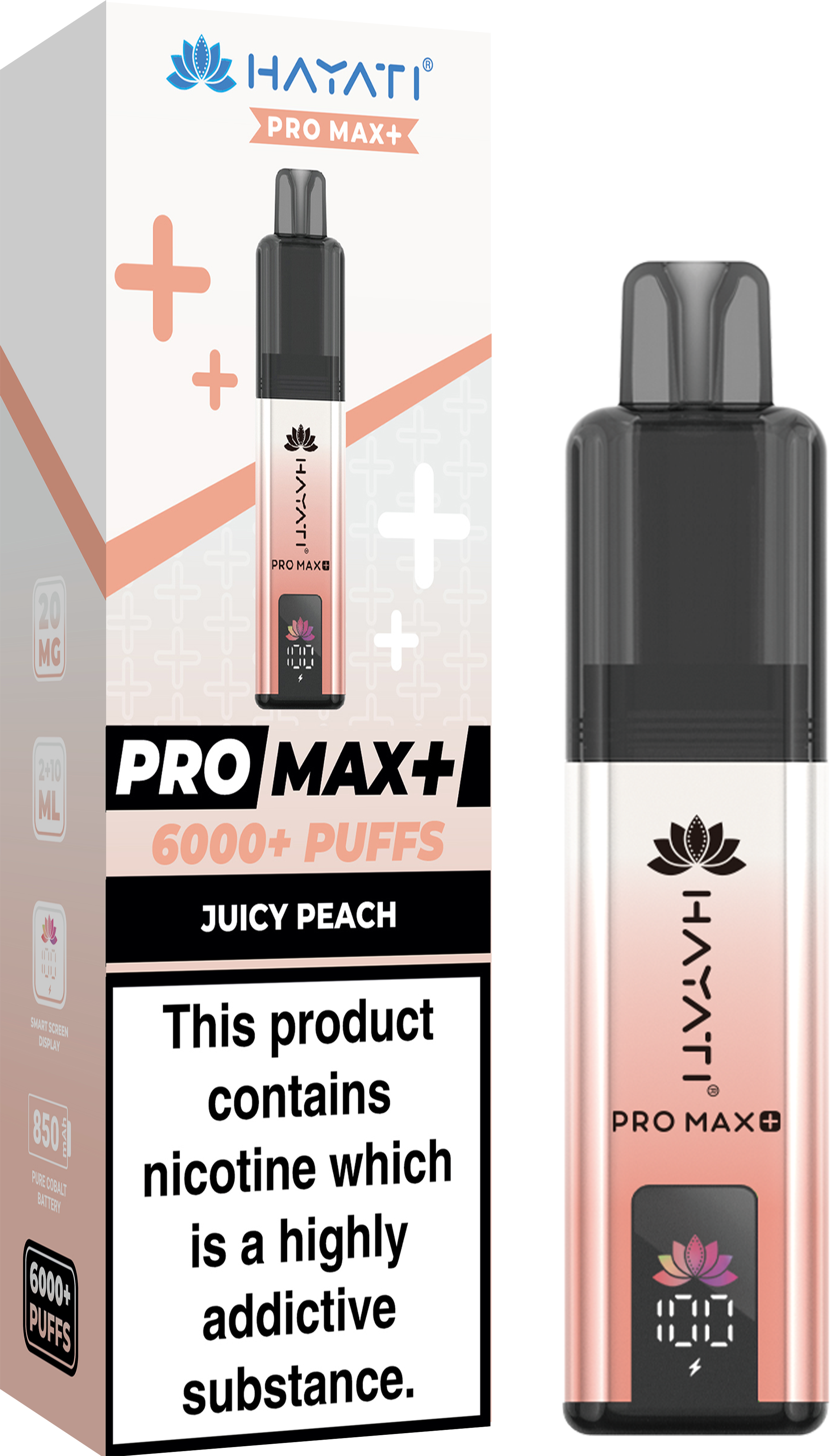 buy Hayati Crystal Pro Max+ 6000 Vape Kit Box of 10 at Wolfvapes.co.uk buy Hayati Crystal Pro Max+ 6000 Vape Kit Box of 10 at Wolfvapes.co.uk