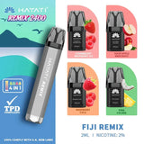 buy 4 in 1 Hayati Remix 2400 Puffs Disposable Vape Pod Kit at Wolfvapes.co.uk buy 4 in 1 Hayati Remix 2400 Puffs Disposable Vape Pod Kit at Wolfvapes.co.uk