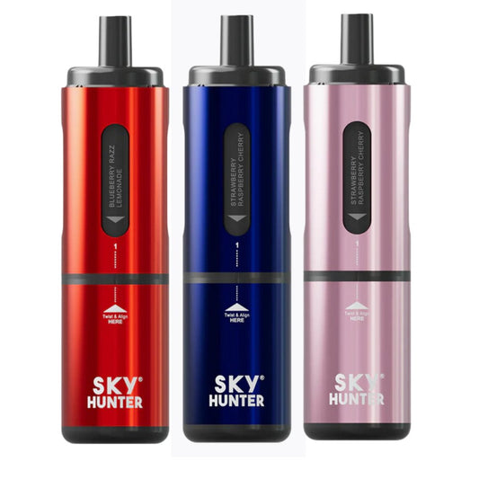 buy 4 in 1 Sky Hunter 2600 Puffs Vape Pod Kit at Wolfvapes.co.uk