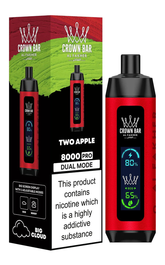 buy Al Fakher 8000 Pro Dual Mode Disposable Vape at Wolfvapes.co.uk