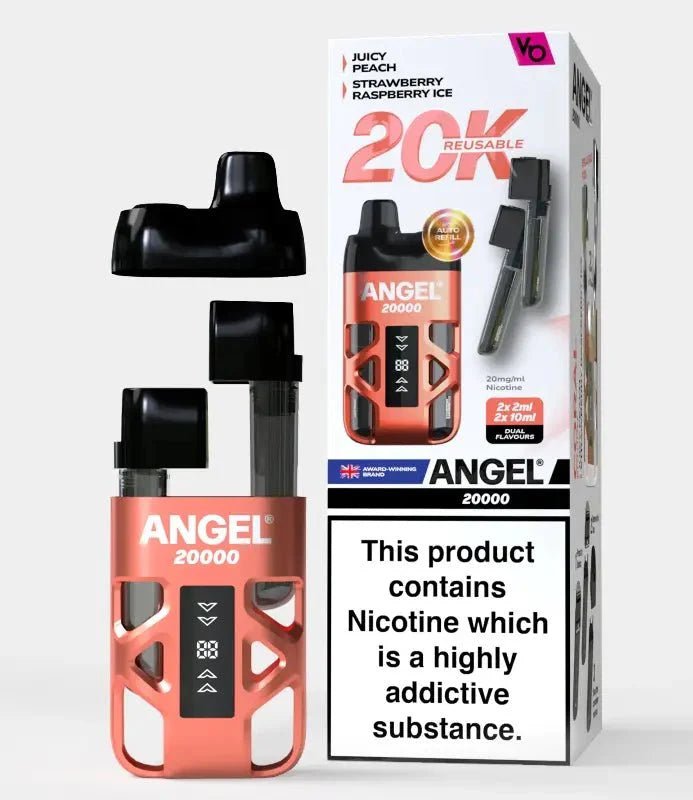 buy Angel 20000 Prefilled Pod Vape Kit Box of 5 at Wolfvapes.co.uk buy Angel 20000 Prefilled Pod Vape Kit Box of 5 at Wolfvapes.co.uk