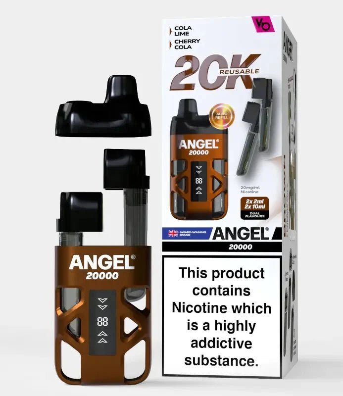 buy Angel 20000 Prefilled Pod Vape Kit Box of 5 at Wolfvapes.co.uk buy Angel 20000 Prefilled Pod Vape Kit Box of 5 at Wolfvapes.co.uk