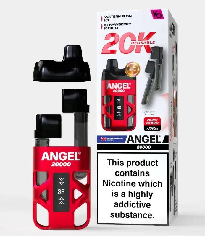 buy Angel 20000 Prefilled Pod Vape Kit Box of 5 at Wolfvapes.co.uk buy Angel 20000 Prefilled Pod Vape Kit Box of 5 at Wolfvapes.co.uk