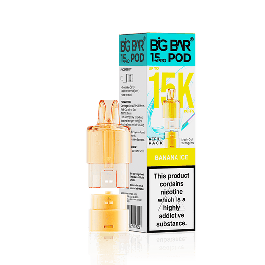 buy Big Bar 15000 Pro Prefilled Replacement Pods at Wolfvapes.co.uk