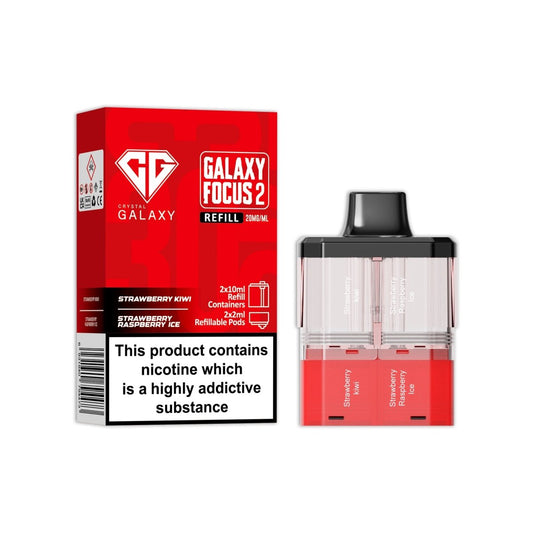 buy Crystal Galaxy Focus 2 Replacement Pods Pack of 5 at Wolfvapes.co.uk