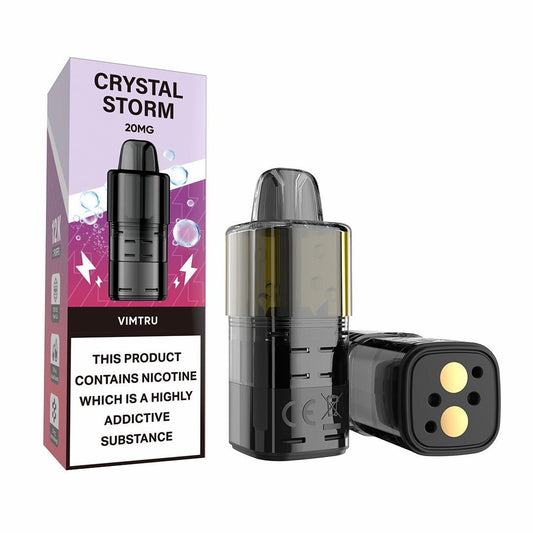 buy Crystal Storm Bar 12k Replacement Pods at Wolfvapes.co.uk