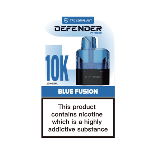 buy Defender F1 - 10000 Replacement Refill Pods ( Box of 10 ) at Wolfvapes.co.uk