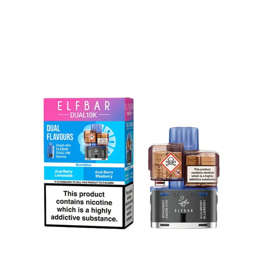 buy Elf Bar Dual 10K Replacement Pods at Wolfvapes.co.uk
