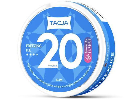buy Elf Bar Tacja Nicotine Pouches - Freezing Ice - Pack of 5 at Wolfvapes.co.uk