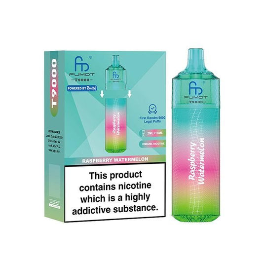 buy Fumot T9000 Prefilled Pod Vape Kit Box of 5 at Wolfvapes.co.uk