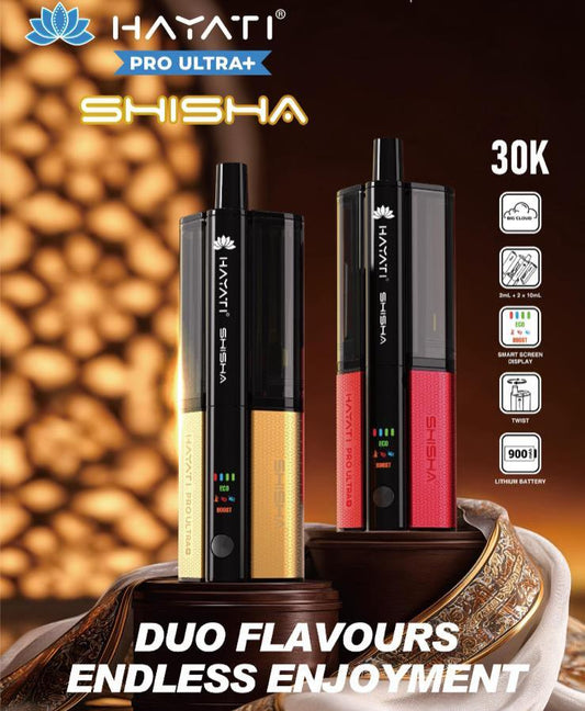 buy Hayati Pro Ultra Plus Shisha 30k Vape Kit at Wolfvapes.co.uk