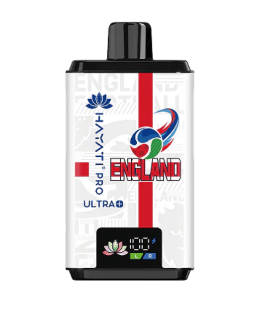 buy Hayati Pro Ultra Plus World Cup Edition (ENGLAND) | 5Packs at Wolfvapes.co.uk