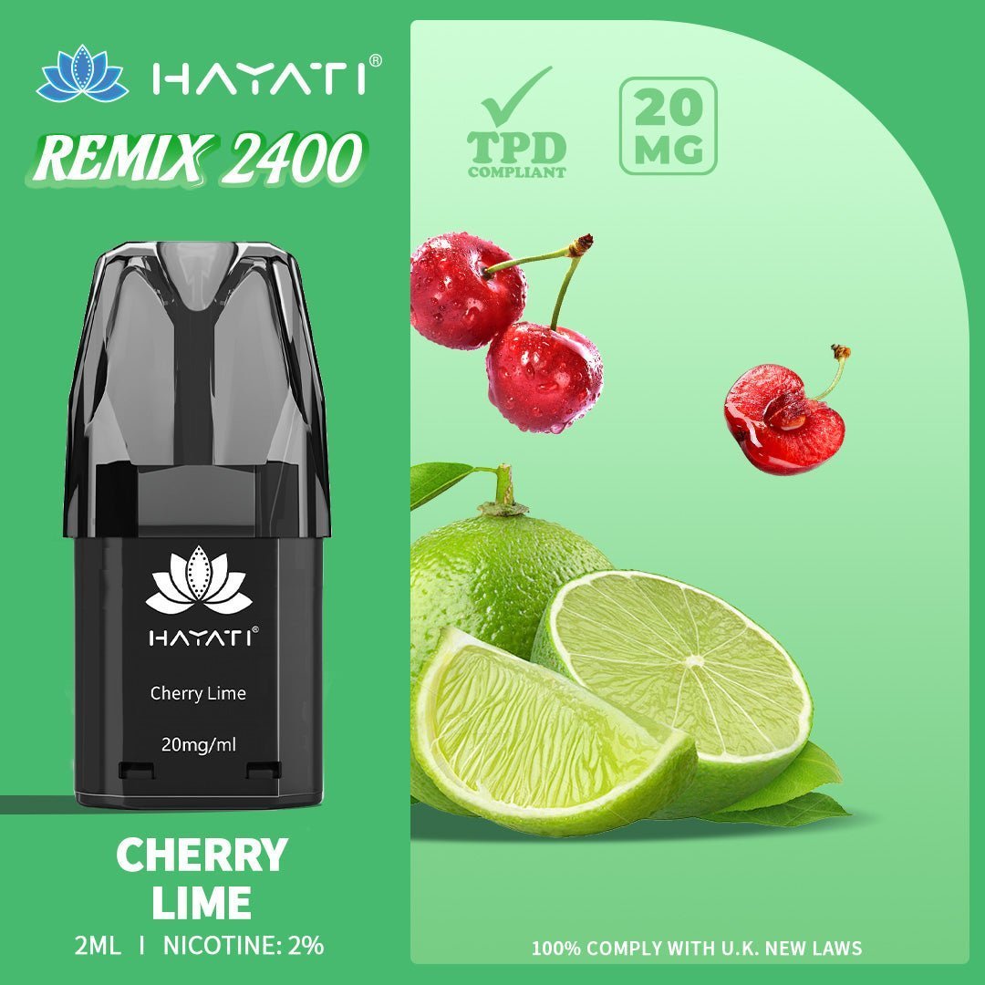buy Hayati Remix 2400 Puffs Replacement Pods at Wolfvapes.co.uk buy Hayati Remix 2400 Puffs Replacement Pods at Wolfvapes.co.uk