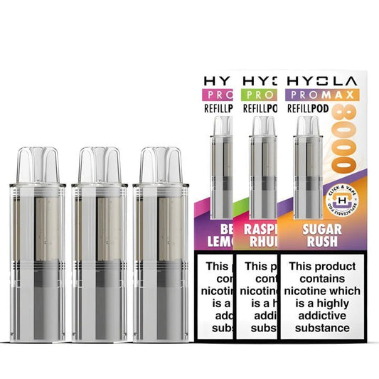 buy Hyola Pro Max 8000 Replacement Pods at Wolfvapes.co.uk