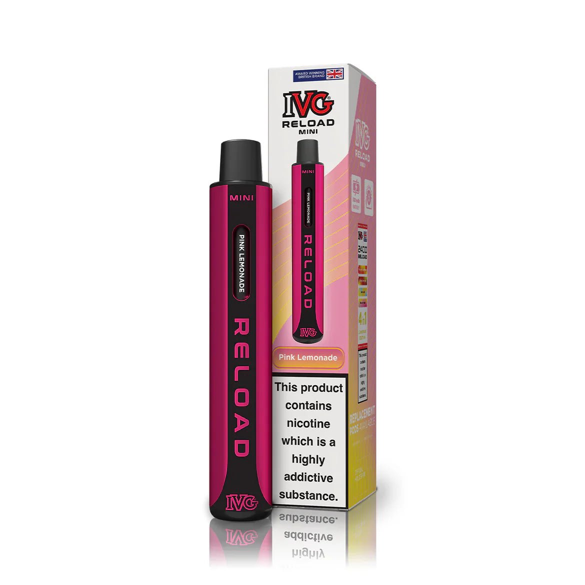 buy IVG Reload Mini Pod Vape Kit at Wolfvapes.co.uk buy IVG Reload Mini Pod Vape Kit at Wolfvapes.co.uk