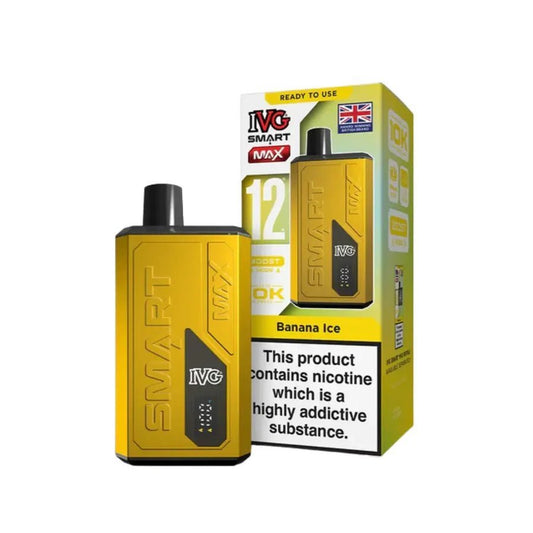 buy IVG Smart Max 10k Prefilled Pod Vape Kit Box of 5 at Wolfvapes.co.uk
