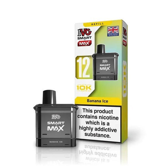 buy IVG Smart Max 10k Prefilled Refill Pods Pack of 5 at Wolfvapes.co.uk