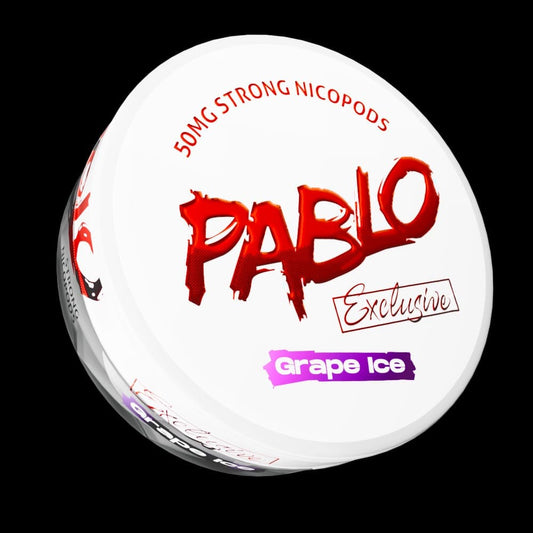 buy Pablo Nicopods - Grape Ice - 30mg - Box of 10 at Wolfvapes.co.uk