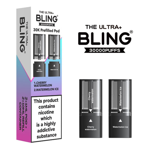 buy The Bling Ultra Plus 30k Replacement Pods Pack of 5 at Wolfvapes.co.uk