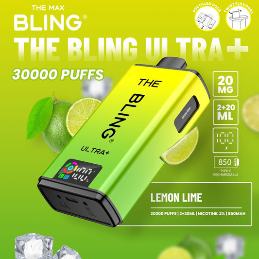 buy The Crystal Bling Ultra Plus 30k Prefilled Vape Kit Box of 5 at Wolfvapes.co.uk