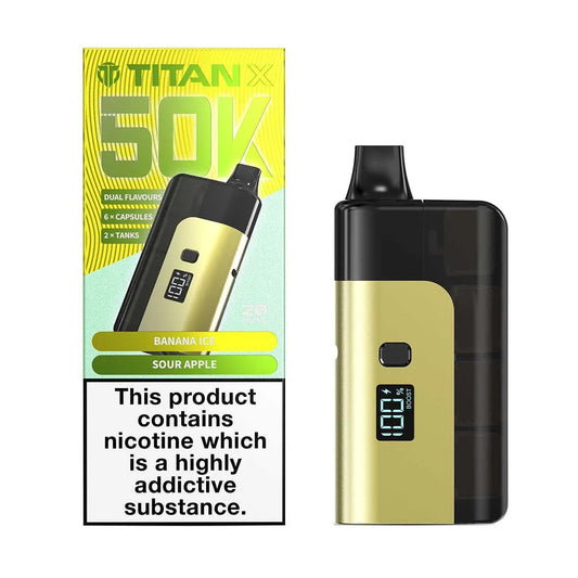 buy Titan X 50K Prefilled Pod Kit Box of 5 at Wolfvapes.co.uk