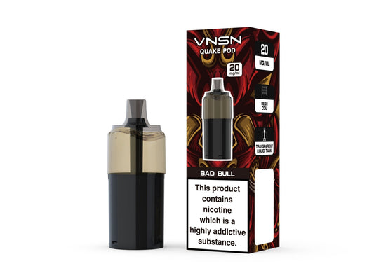 buy VNSN Quake 10000 Replacement Pods Box of 5 at Wolfvapes.co.uk