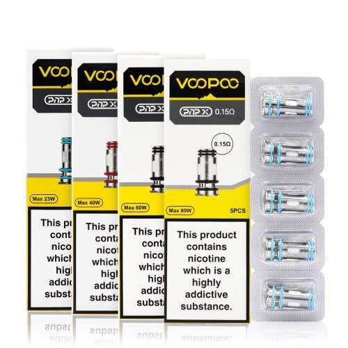 buy Voopoo PnP X Replacement Coils - Pack of 5 at Wolfvapes.co.uk