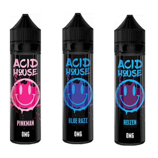 buy Acid House Shortfill 50ml E - Liquid | 0mg | Wolfvapes at Wolfvapes.co.uk