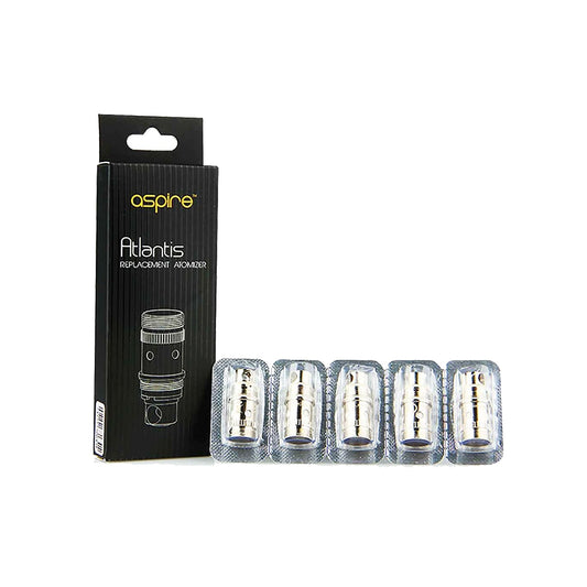 buy ASPIRE ATLANTIS REPLACEMENT COILS (5/PACK) | Wolfvapes at Wolfvapes.co.uk
