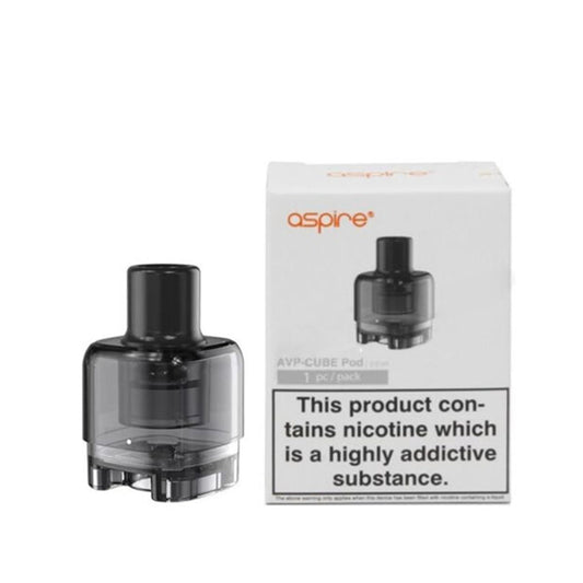 buy Aspire AVP Cube Replacement Pod | AVP Cube Replacement Pod by Aspire | Wolfvapes at Wolfvapes.co.uk