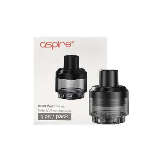 buy Aspire BP80 Replacement Pod | Aspire BP80 Replacement Empty Pod 4.6ml | Wolfvapes at Wolfvapes.co.uk