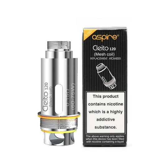 buy Aspire - Cleito 120 Mesh - 0.15 ohm - Coils at Wolfvapes.co.uk