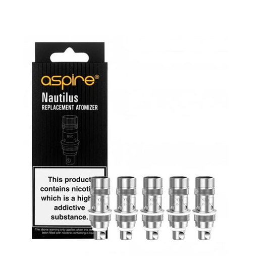 buy Aspire Nautilus BVC Coils | Pack Of 5 | Wolfvapes at Wolfvapes.co.uk