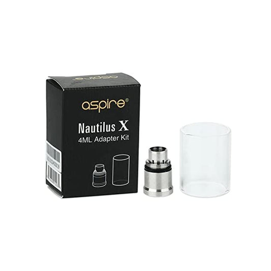 buy Aspire Nautilus X Pyrex Booster Adapter Kit | Genuine Nautilus X | Wolfvapes at Wolfvapes.co.uk
