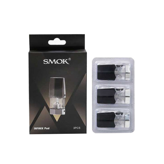 buy Authentic Smok Infinix Pod Replacement Pods | 3 Pack | Wolfvapes at Wolfvapes.co.uk