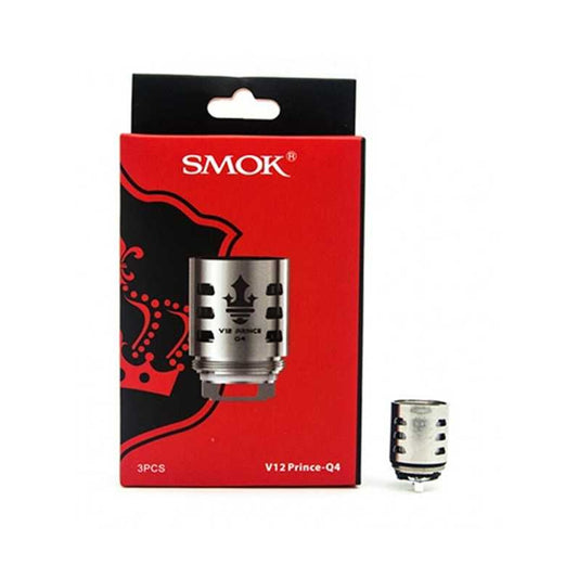 buy Authentic SMOK TFV12 Prince Coils Q4 | 3 Pack | Wolfvapes at Wolfvapes.co.uk