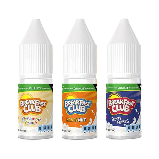 Breakfast Club 10ml Nic Salt - Wolfvapes.co.uk-10mg