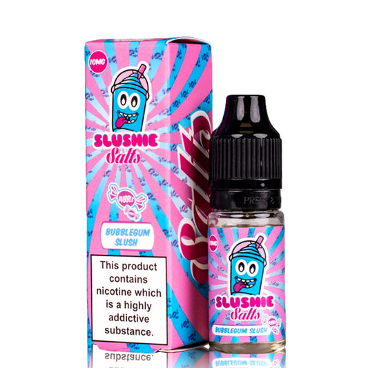 buy Bubblegum Slush Nic Salt E Liquid 10ml By Slushie Salts | 3 Pack | Wolfvapes at Wolfvapes.co.uk