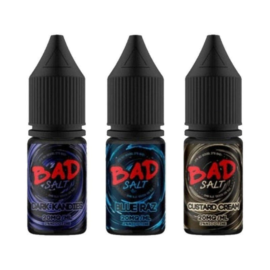 buy Bad Salt 10ml Nic Salt - Pack of 10 at Wolfvapes.co.uk