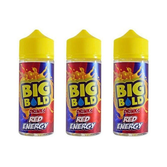 buy Big Bold Drinks Red Energy 100ML Shortfill at Wolfvapes.co.uk