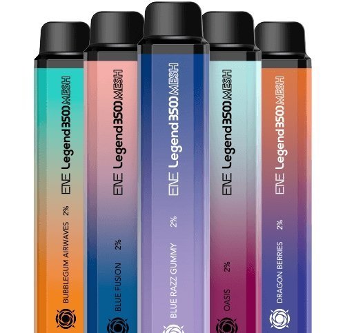 buy ENE Legend 3500 Mesh Disposable Vape Puff Bar Pod at Wolfvapes.co.uk
