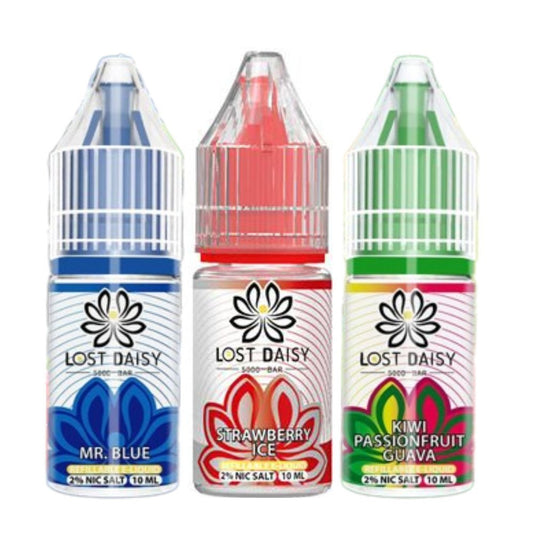 buy Lost Daisy 5000 Bar Salt 10ml - Box of 10 at Wolfvapes.co.uk