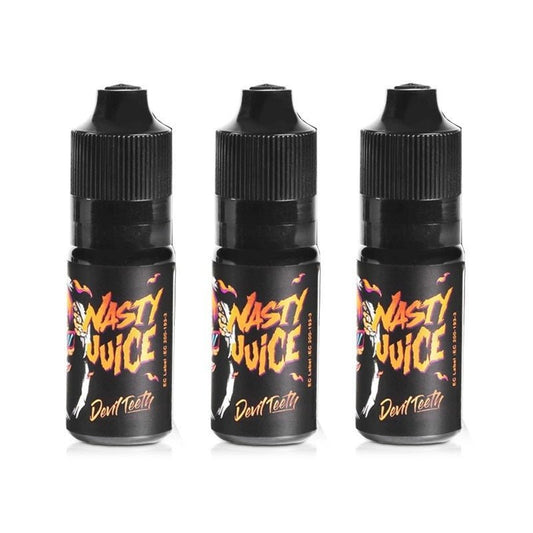 buy Nasty Juice Devil Teeth | 5 Pack | 10ml TPD | Wolfvapes at Wolfvapes.co.uk
