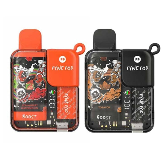 buy Pyne Pod Boost 8500 Puffs Prefilled Vape Pod Kit at Wolfvapes.co.uk