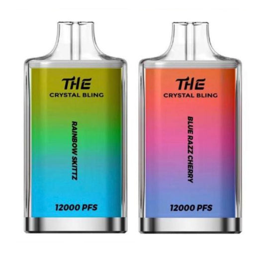 buy The Crystal Bling 12000 Disposable Vape Puff Pod Kit at Wolfvapes.co.uk