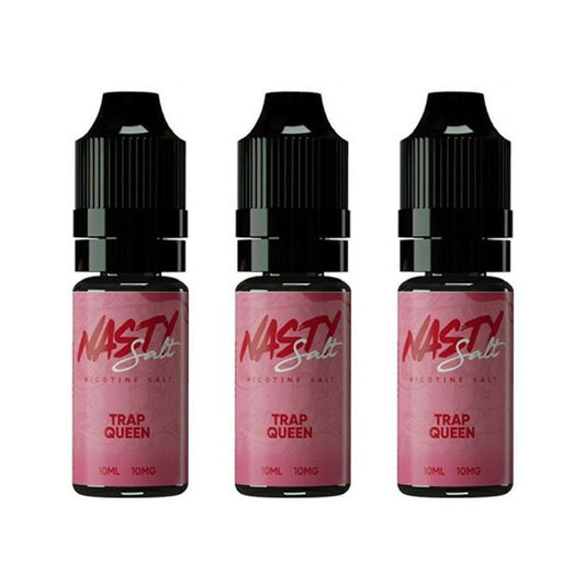 buy Trap Queen Nic Salt E - liquid by Nasty Salts | 3 Pack 10ml | Wolfvapes at Wolfvapes.co.uk