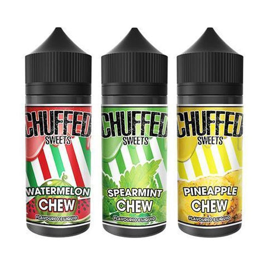 Chuffed Sweets Chew 100ML Shortfill - Wolfvapes.co.uk-Pineapple Chew